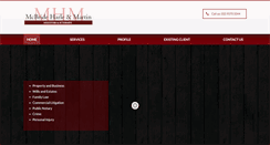 Desktop Screenshot of mcbhm.com.au